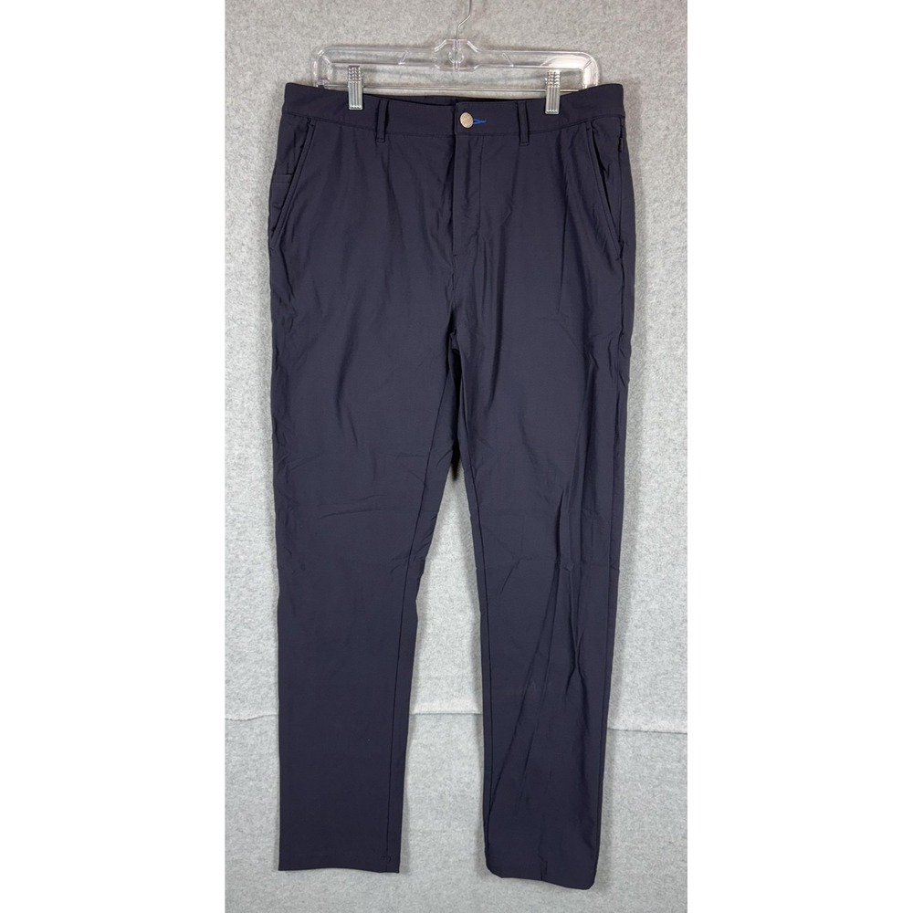 Twillory Pants Mens 32x34 Navy Blue Stretch Performance Tailored Fit Business